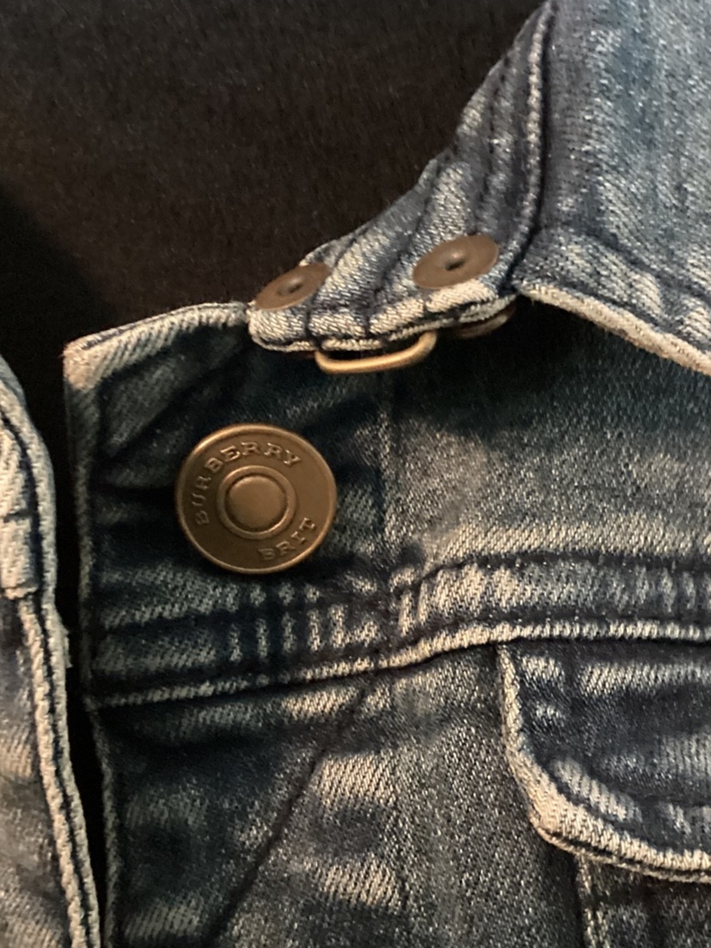 Burberry Brit denim jacket L - Picture 2 of 12
